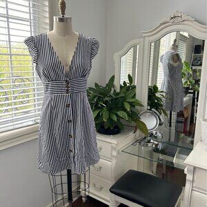 SHEIN stripped mini dress